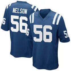 Nike Quenton Nelson Indianapolis Colts Youth Game Royal Blue Team Color Jersey