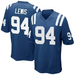 Nike Tyquan Lewis Indianapolis Colts Youth Game Royal Blue Team Color Jersey