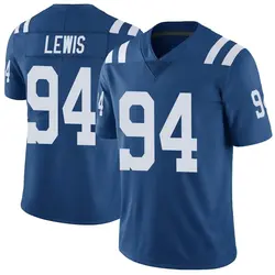 Nike Tyquan Lewis Indianapolis Colts Youth Limited Royal Color Rush Vapor Untouchable Jersey